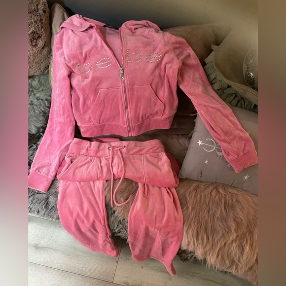 bebe Other - Authentic Barbie Pink Bebe Sweatsuit